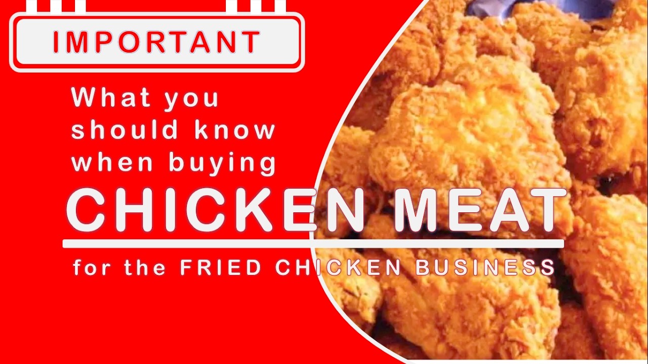 Fresh Chicken Meat | Must knows when buying | Filipino Fried Chicken Street Food | Business Ideas