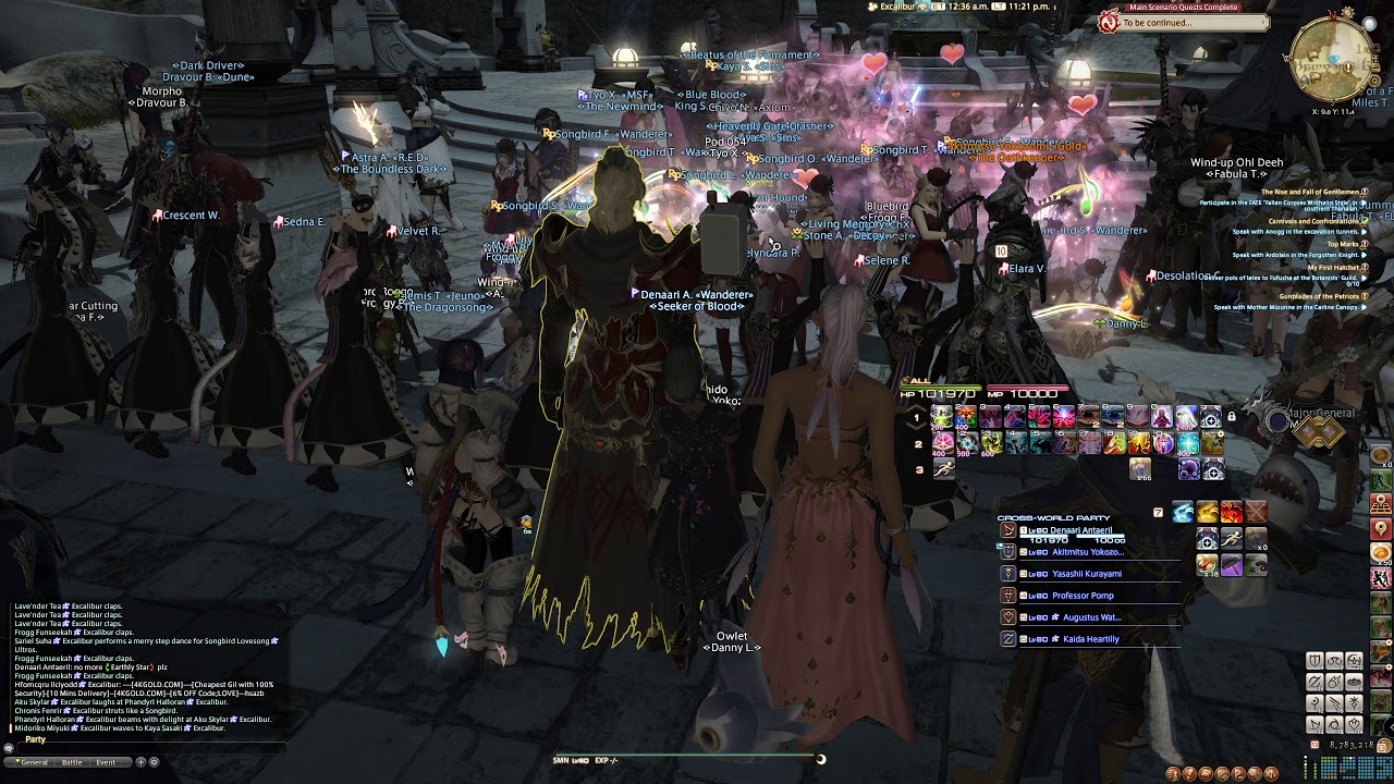 FFXIV Songbirds   Final Countdown and Pumped Up Kicks