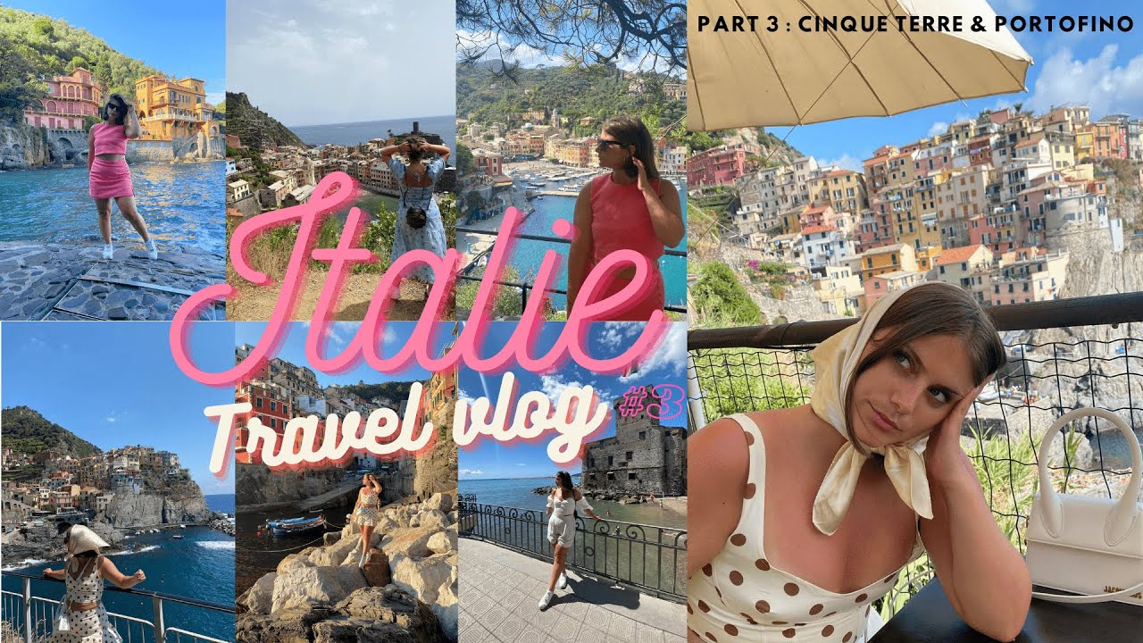 VLOG : ROADTRIP ITALIE (TOSCANE) - PARTIE 3 : Cinque Terre, Portofino, Rapallo