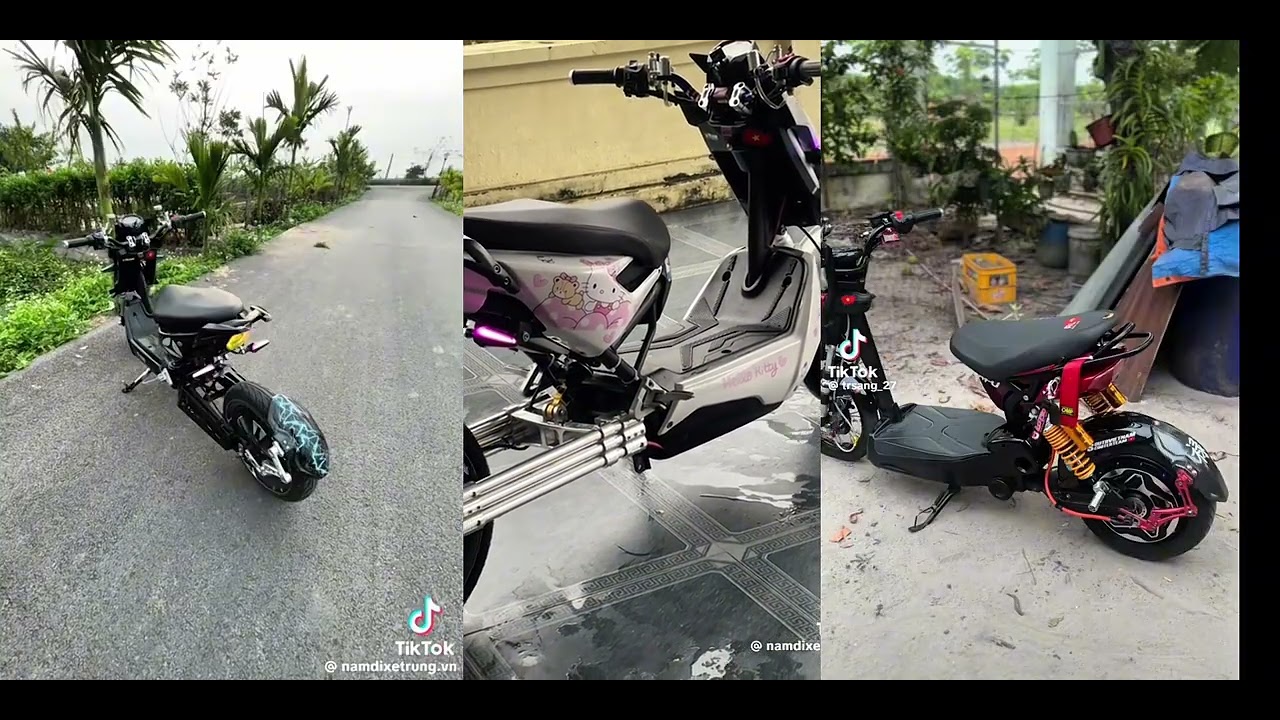 Tổng hợp những xiêu phẩm xe điện độ 