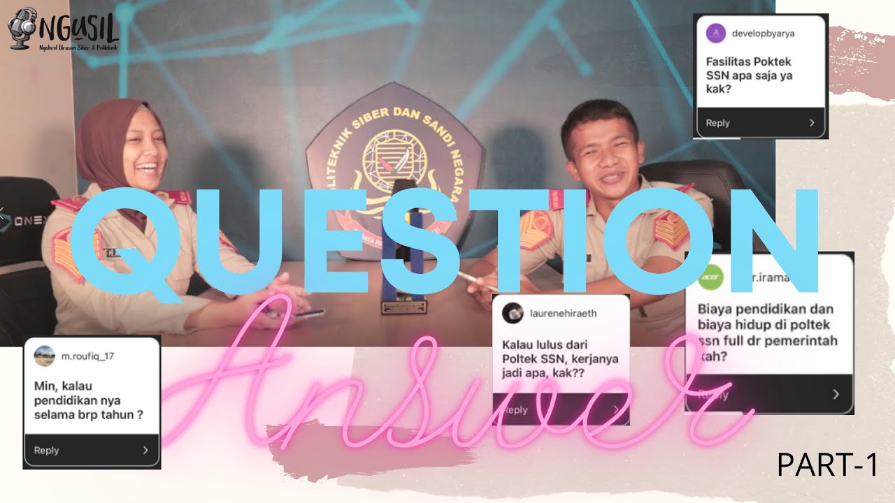 Q&A  Seputar Poltek SSN - PART 1