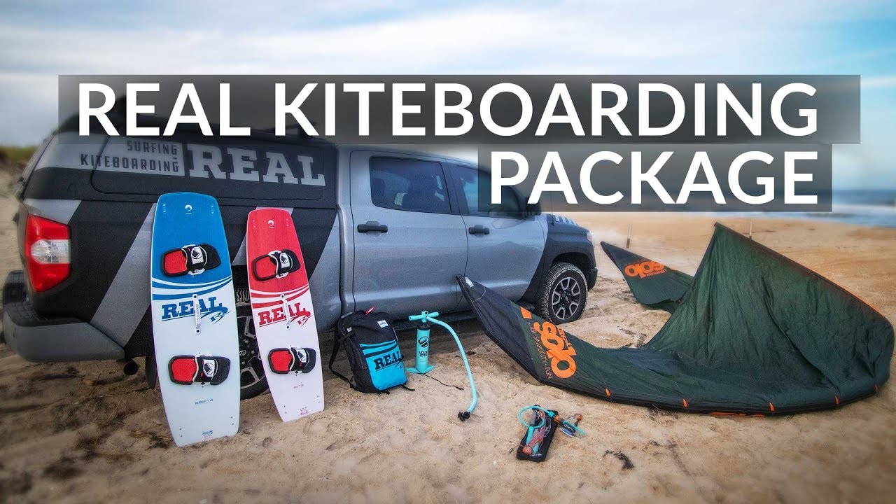 REAL Watersports Complete Kiteboarding Package