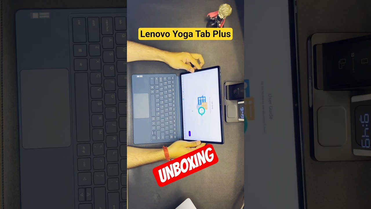 Lenovo Yoga Tab Plus Unboxing | Best Tablet in 2025 | Tablet and Laptop into one