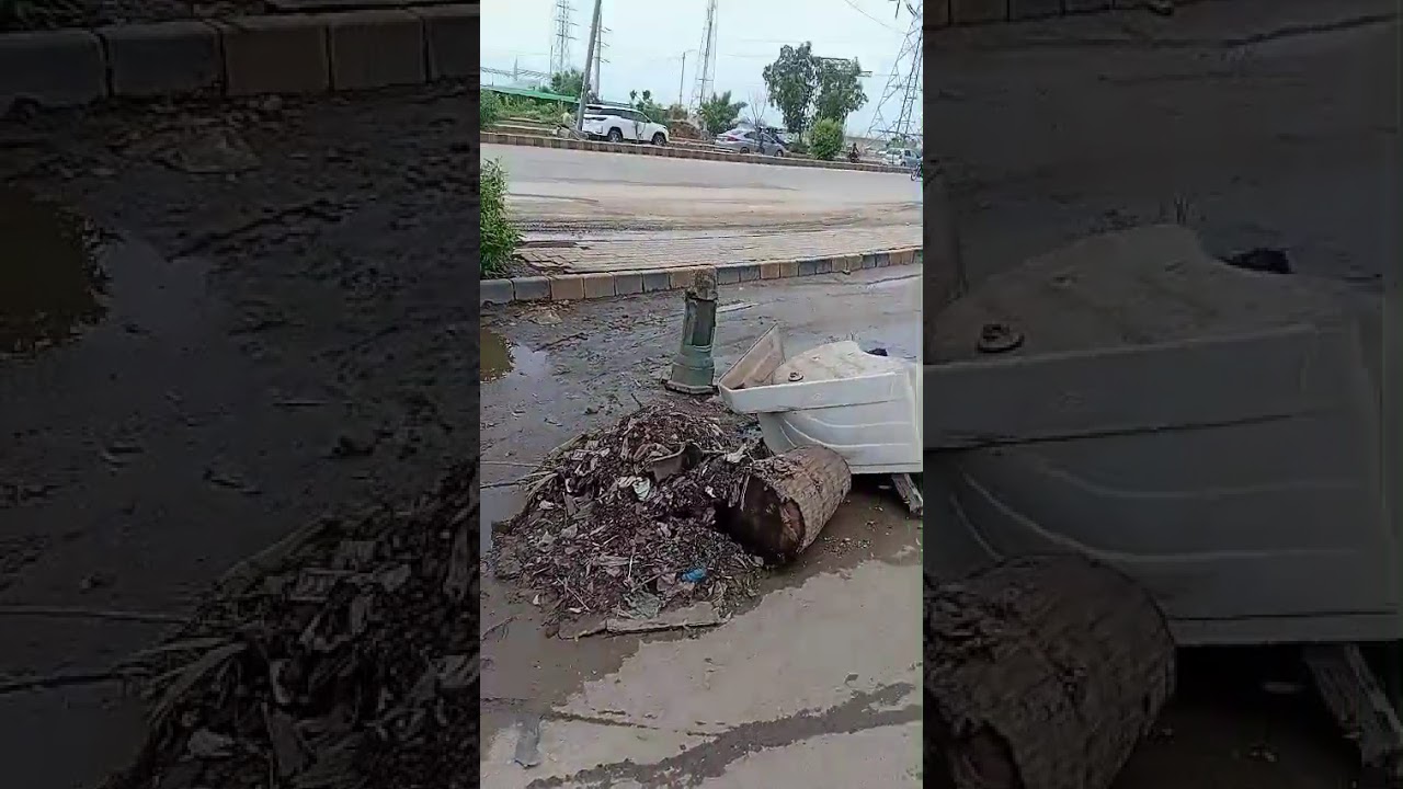 ‘We love Karachi’ ‘Happy Independence Day’ Beautiful Roads of boat basin Karachi in September 2025.
