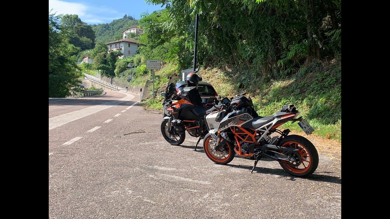 Auffahrt zum Monte Bondone, SP 85. Ganze Strecke von Trient bis Vason.