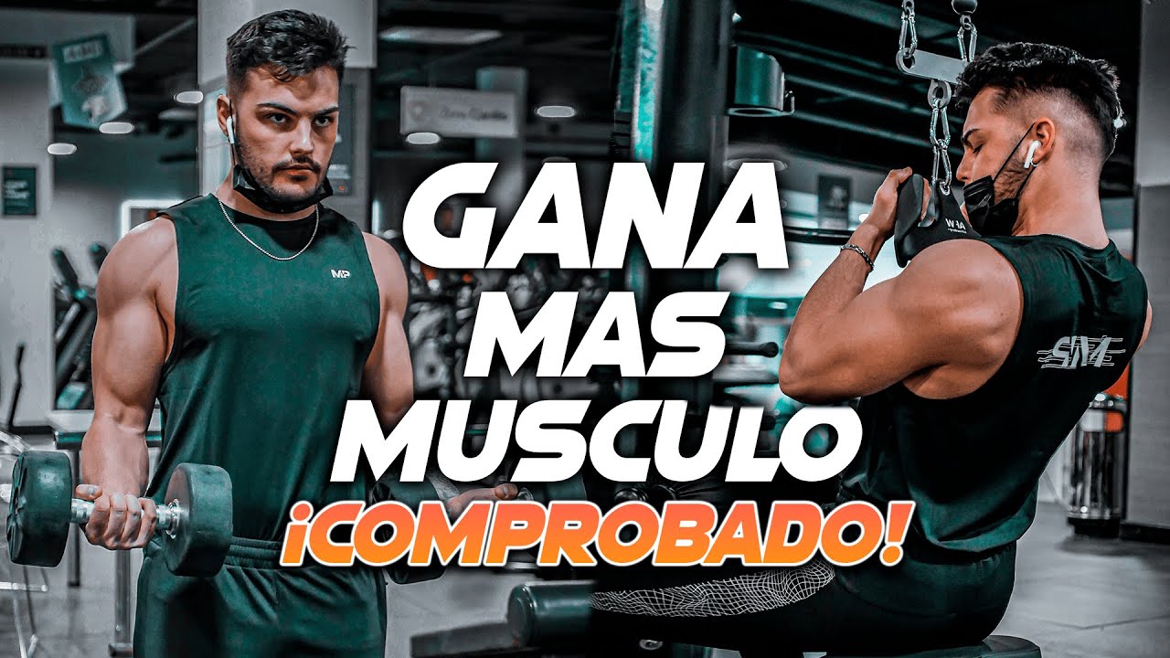 Mejor Rutina de 6 Días para Aumentar Masa Muscular en el Gym 🚀(¡FUNCIONA!)