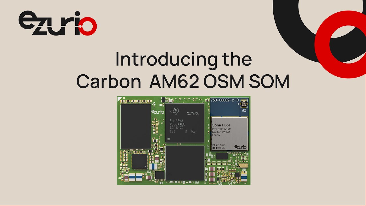 Introducing the CarbonAM62 OSM-MF SOM