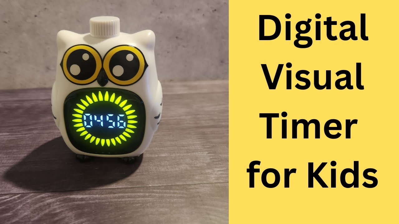 ⏳ Digital Visual Timer for Kids &ndash; Stress-Free Potty Training & Time Management Tool!