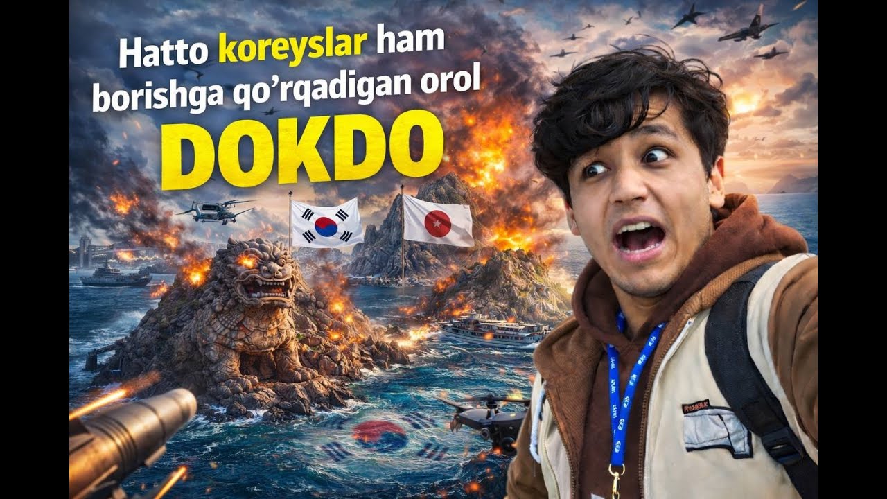 Hatto koreyslar ham borishga qo'rqadigan orol-DOKDO