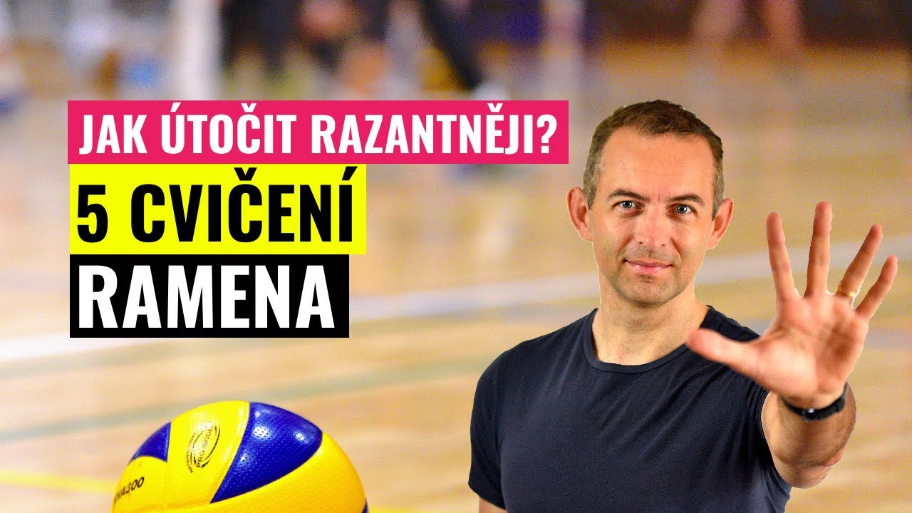 Jak útočit razantněji | 5 skvělých cvičení na ramena pro větší ránu ve volejbale