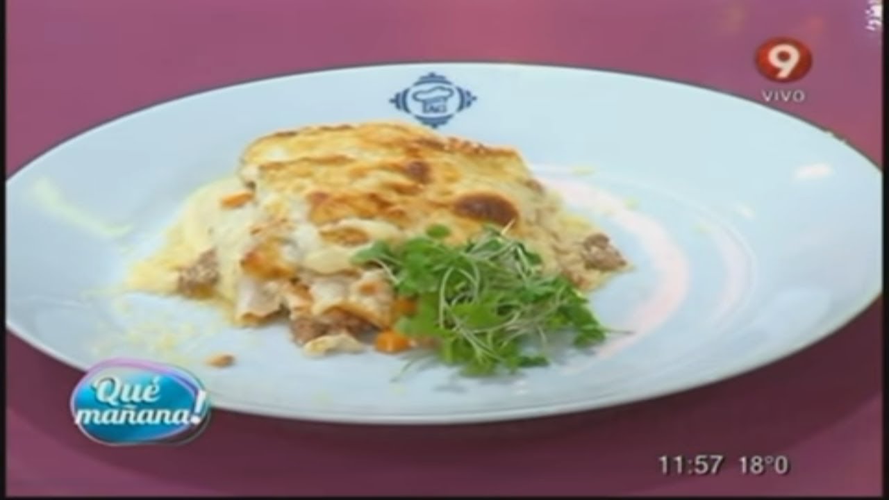 Hoy cocinamos: Lasaña con salsa bolognesa