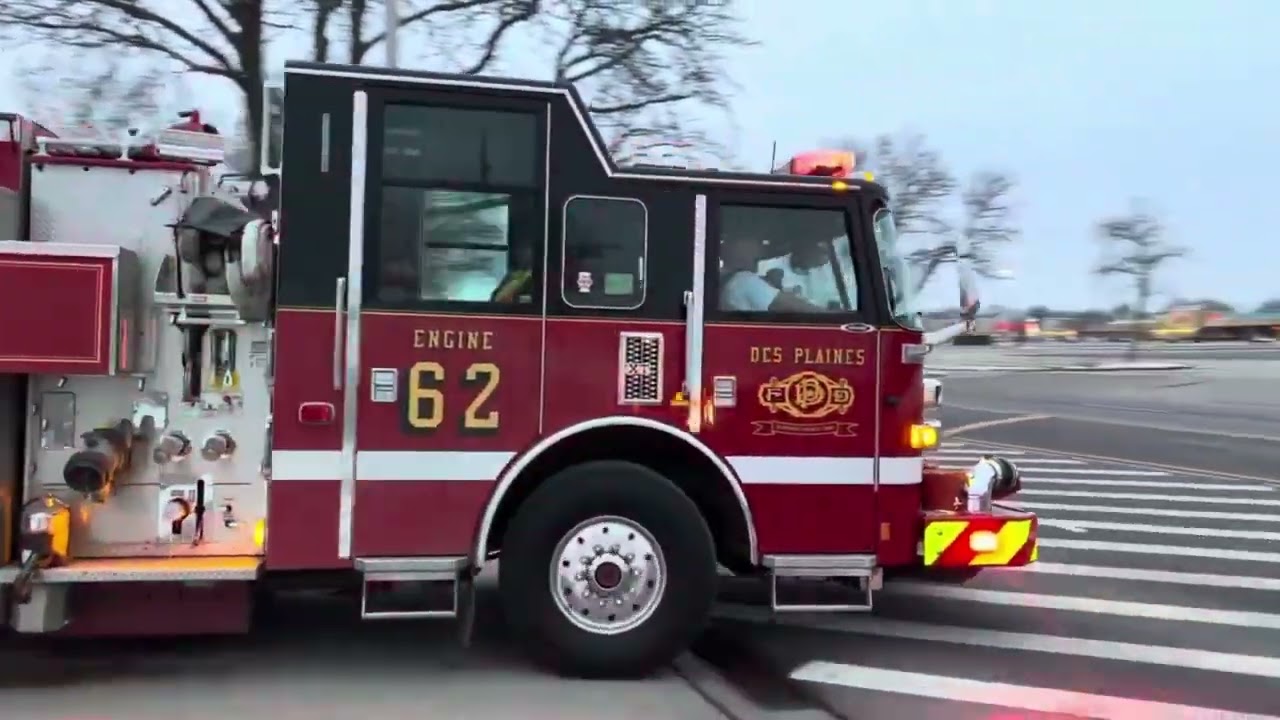 Chicago suburbs Fire Dept Responses: Best of 2023-2024 Compilation