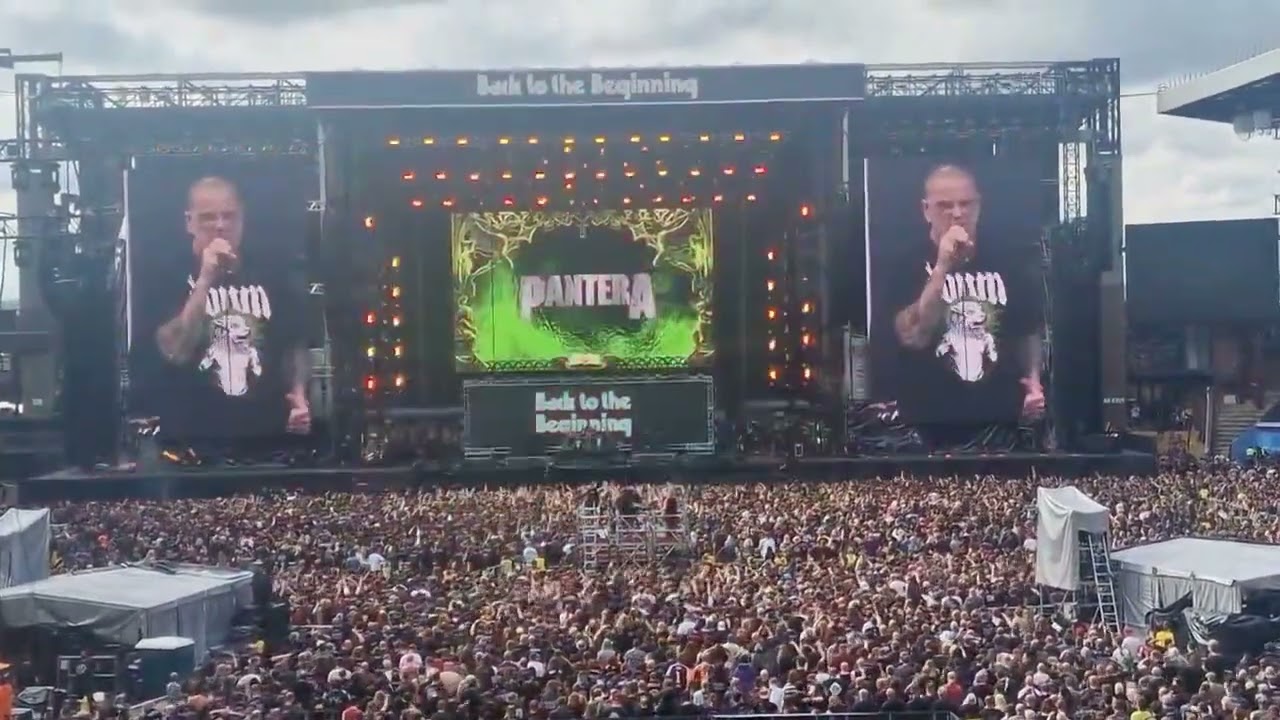 Walk by Pantera live at Back to the Beginning concert @ Villa Park