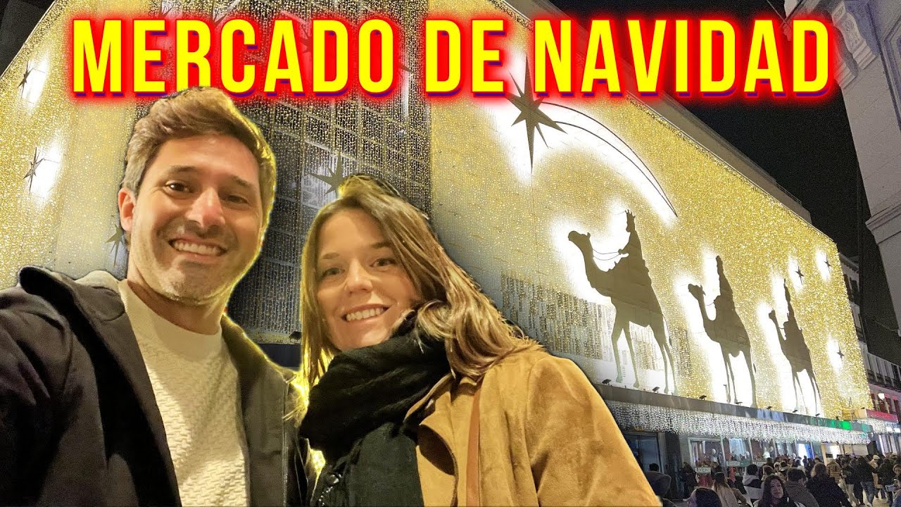 🎄✨ ¡Nuestra Primera Vez en un MERCADILLO Navideño en MADRID!