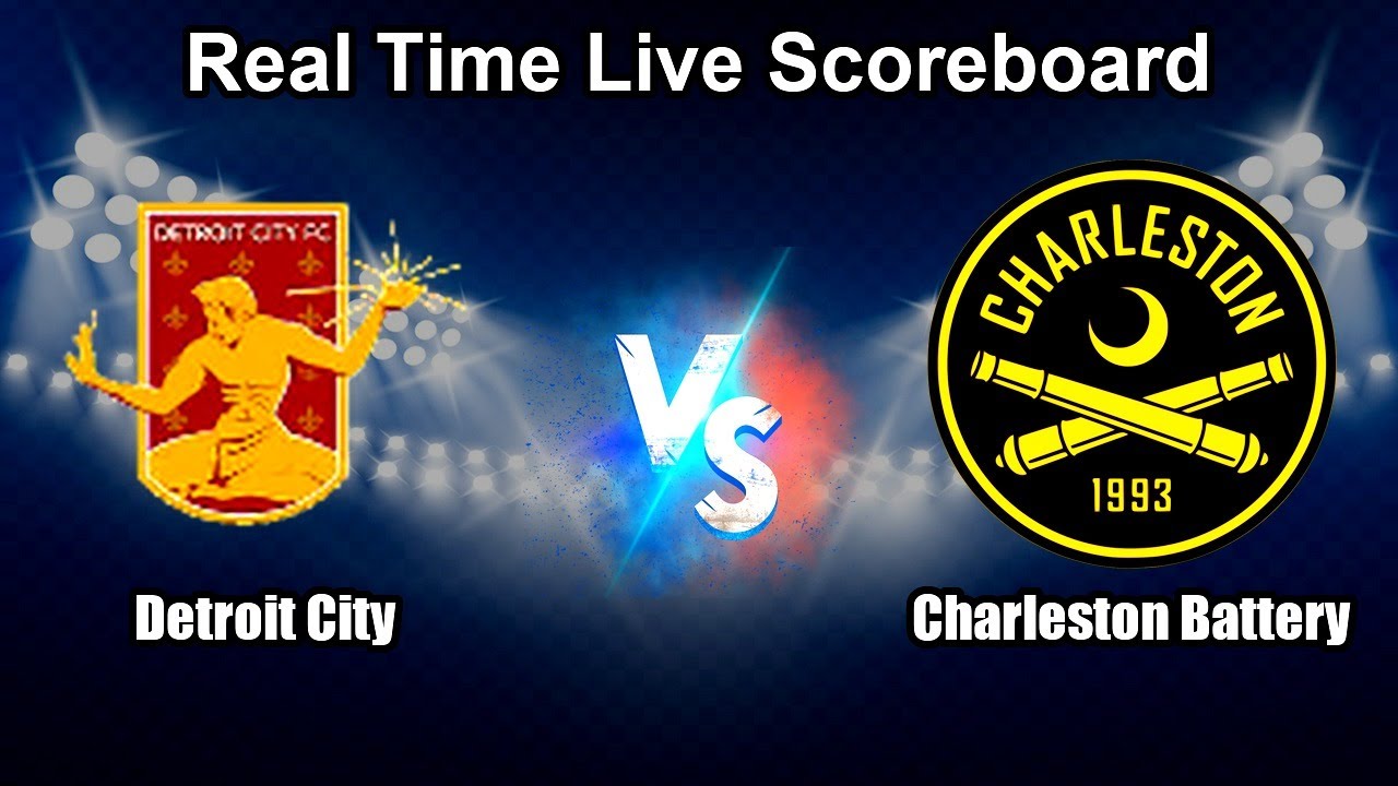 Detroit City vs Charleston Battery Live Score - USL Championship