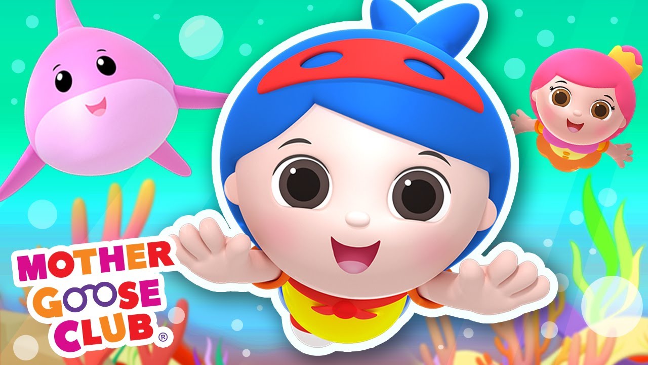 Baby Shark 🦈 | Shark Week | Animal Songs | Mother Goose Club Cartoons #NurseryRhymes
