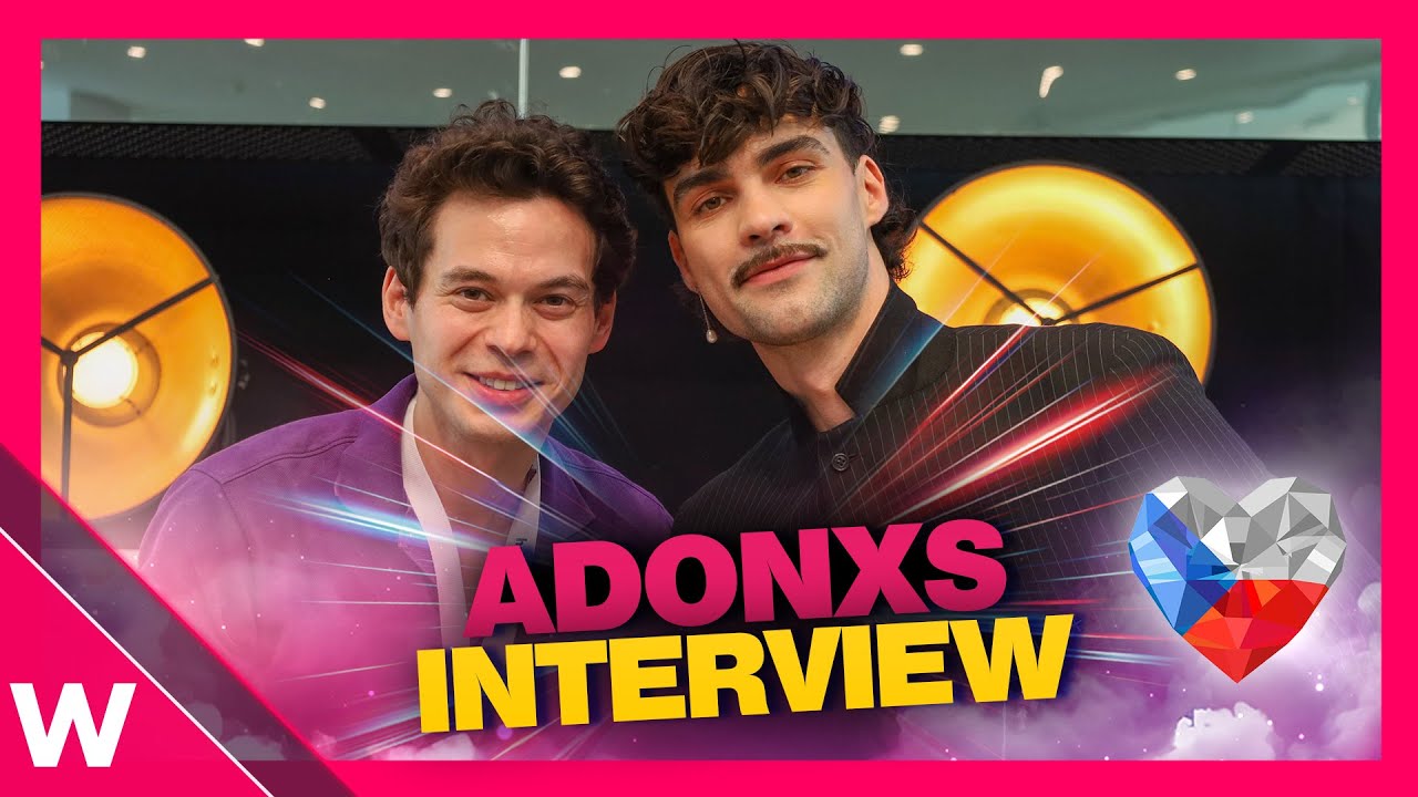 🇨🇿 ADONXS (Czechia Eurovision 2025) | Interview @ House of Helvetia in Basel