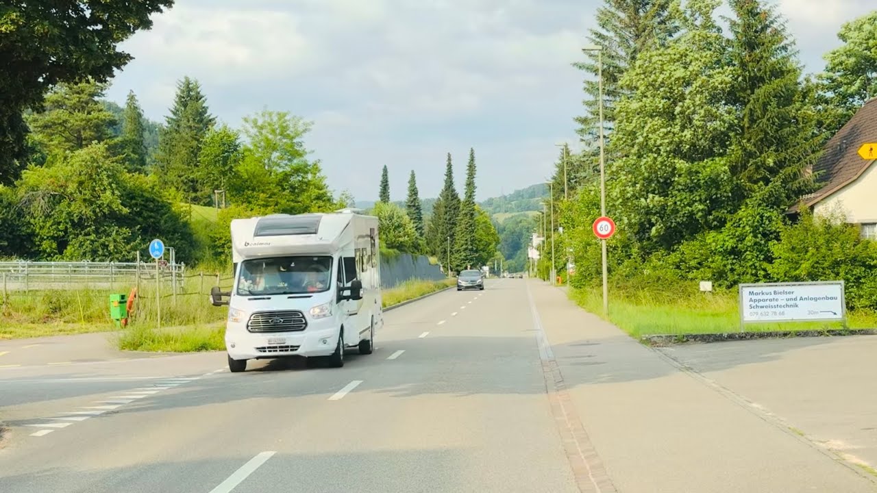 Most beautiful road trip in Switzerland 🇨🇭 village Reigoldswil to Liestal