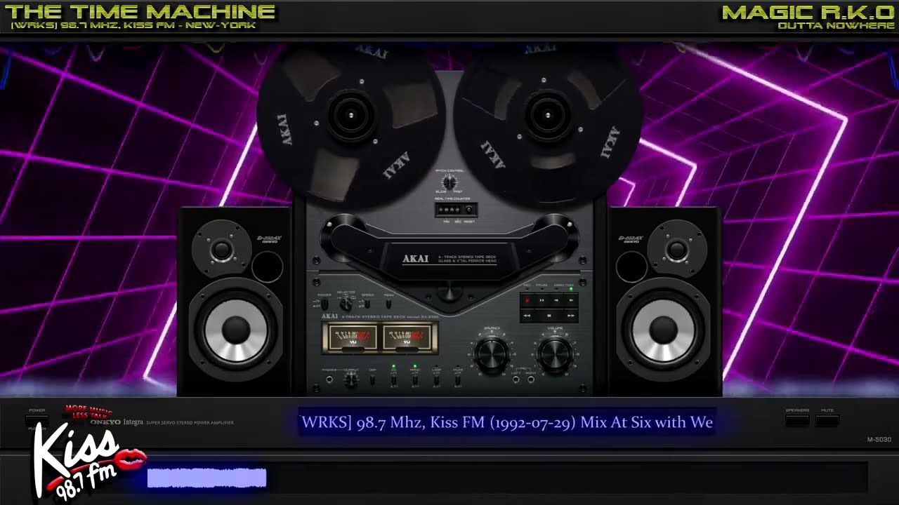 [WRKS] 98.7 Mhz, Kiss FM (1992-07-29) Kiss Mix At Six with Wendy Williams & Dj Darryl James