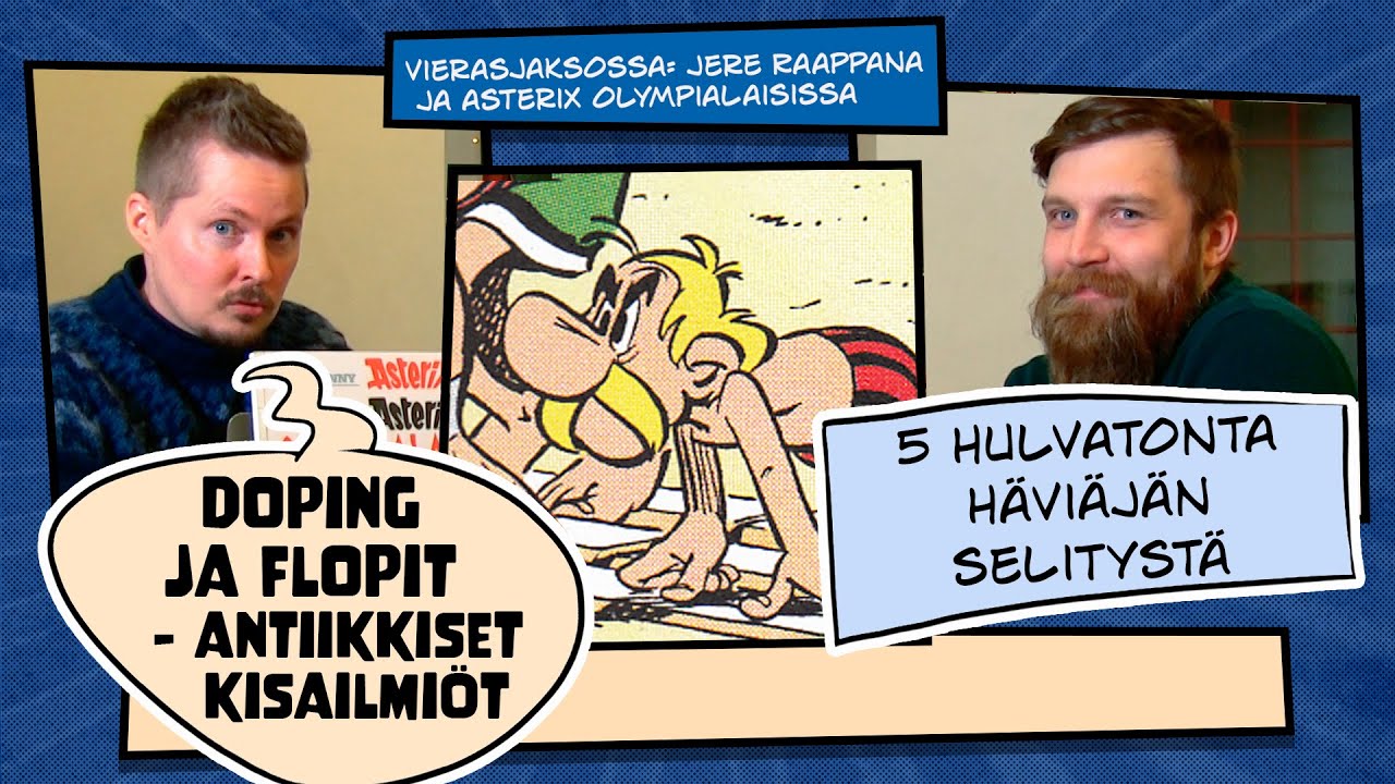 Olympialaisten kootut selitykset Asterixin kansien välissä |98.|