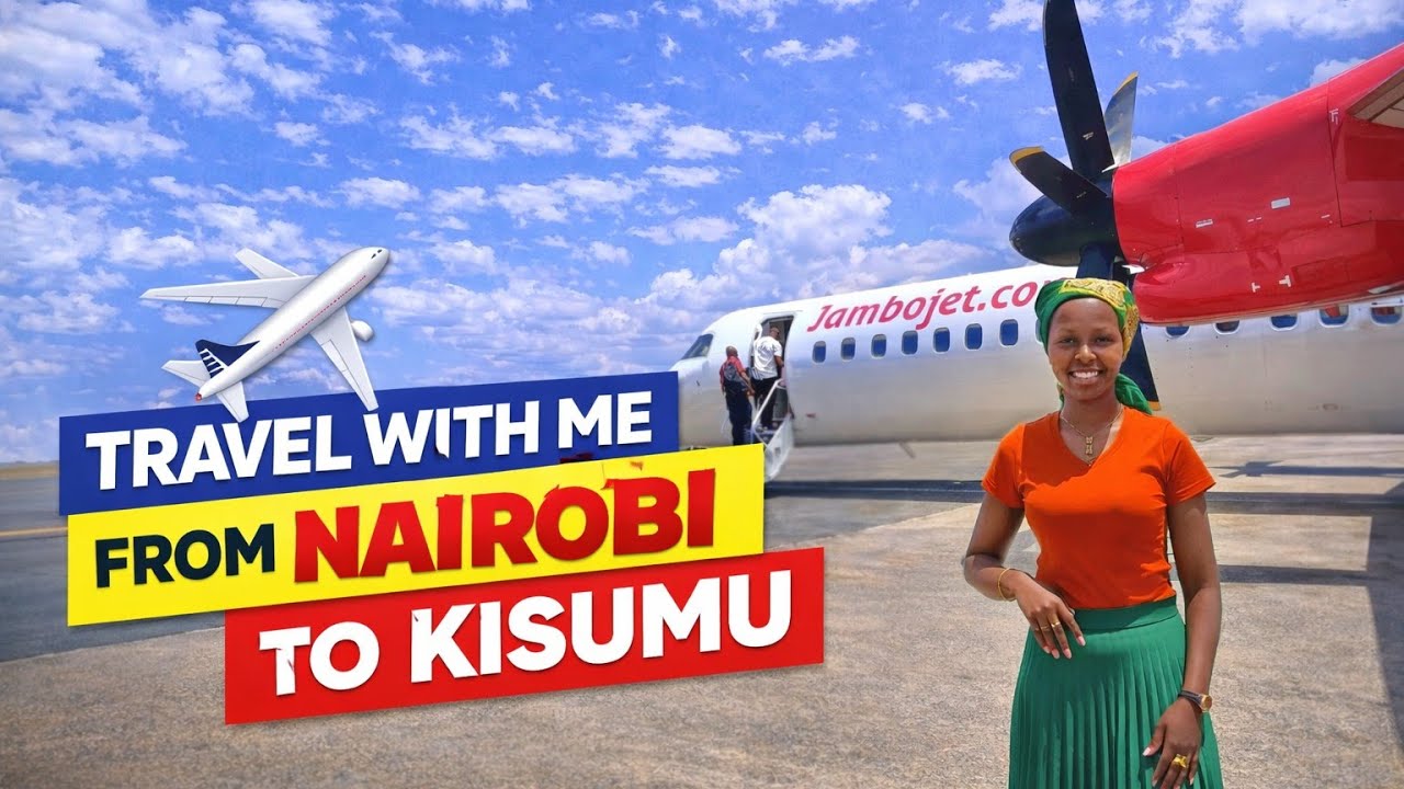 FLY WITH ME FROM NAIROBI TO KISUMU🇰🇪A PERFECT WEEKEND RESET 💫