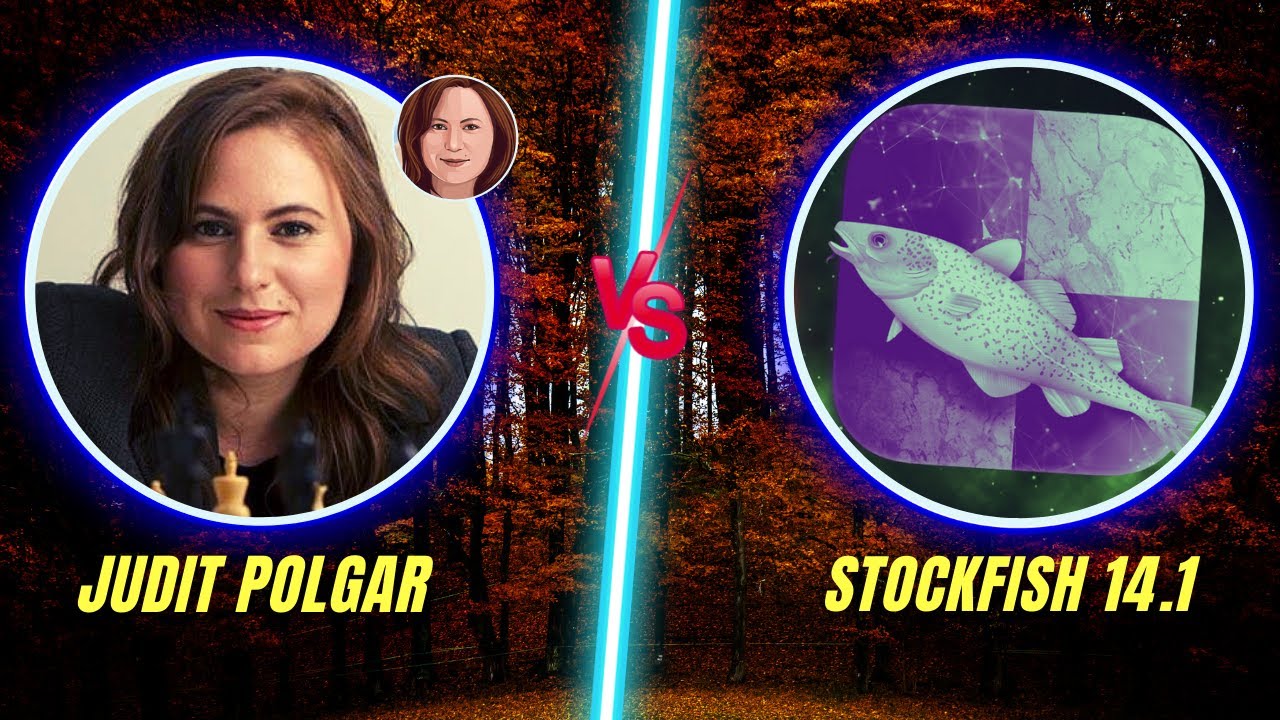 Judit Polgar vs Stockfish 14.1 👌👌👌