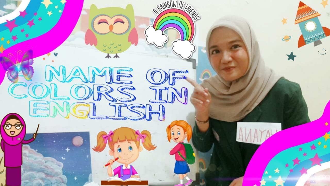 Praktek Mengajar Bahasa Inggris SD Materi COLORS | MICROTEACHING ENGLISH || PGSD FKIP UHAMKA 2019