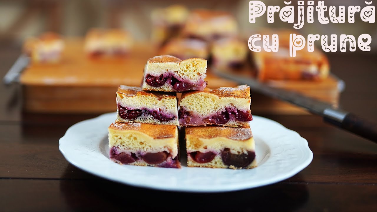 Prăjitură cu prune ca-n Ardeal