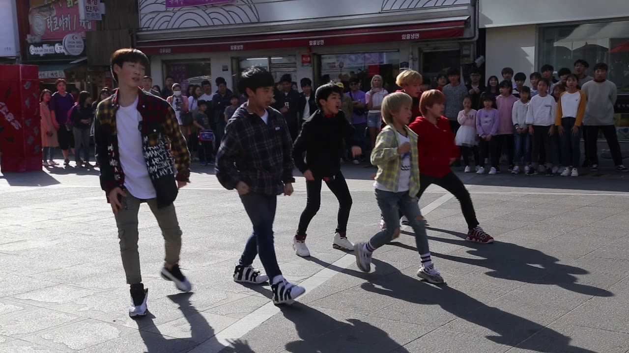 JHKTV] 리틀 케이 타이거댄스shinchon k-pop dance little k-tiger mic drop