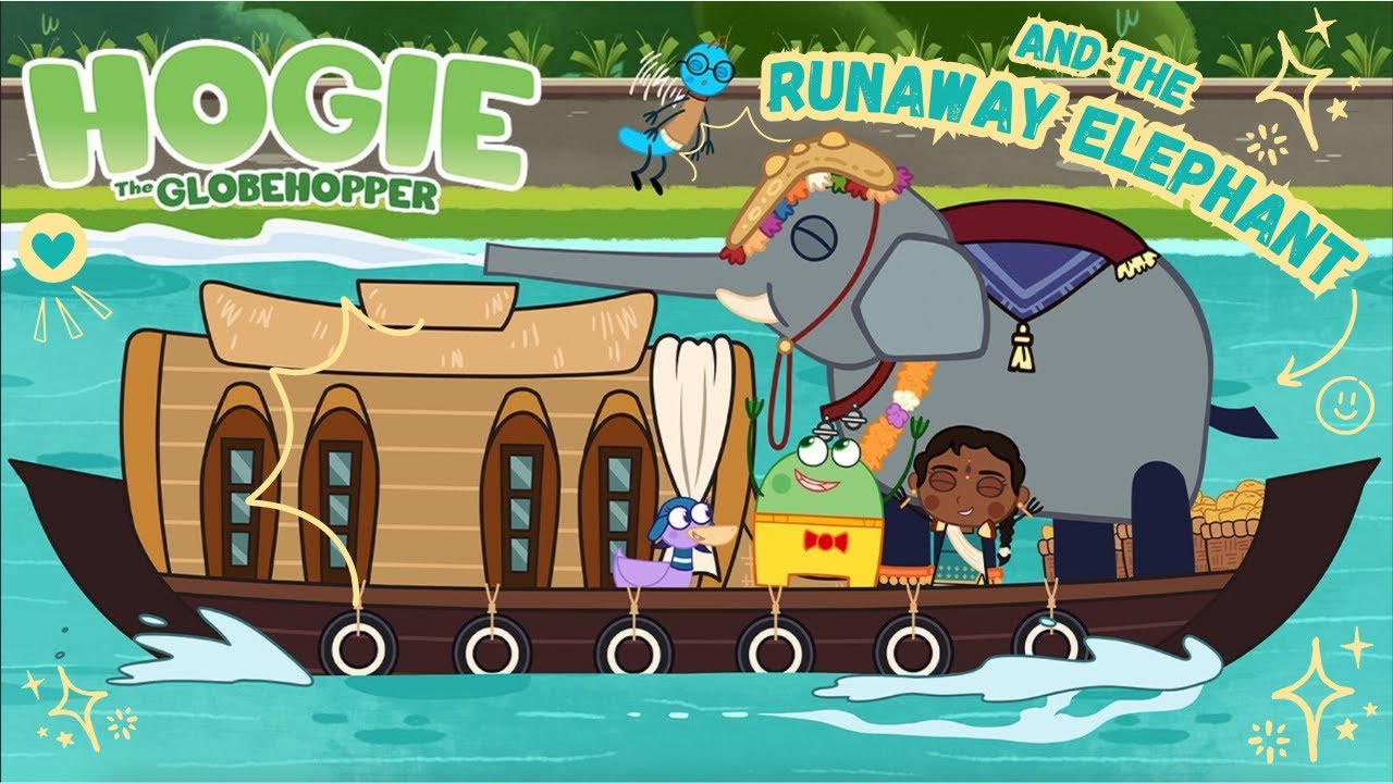 Hogie and the RUNAWAY ELEPHANT! - Hogie goes to India FULL EPISODE