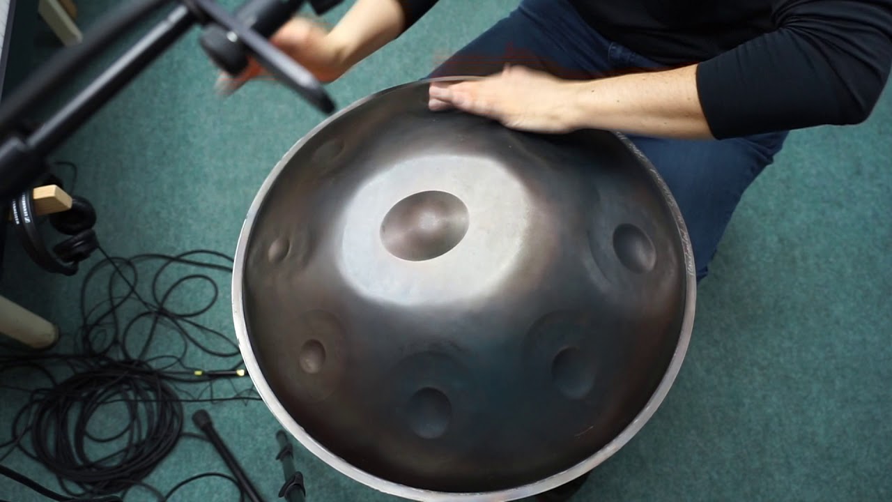 Pickup Microphone comparison test for Handpan drums