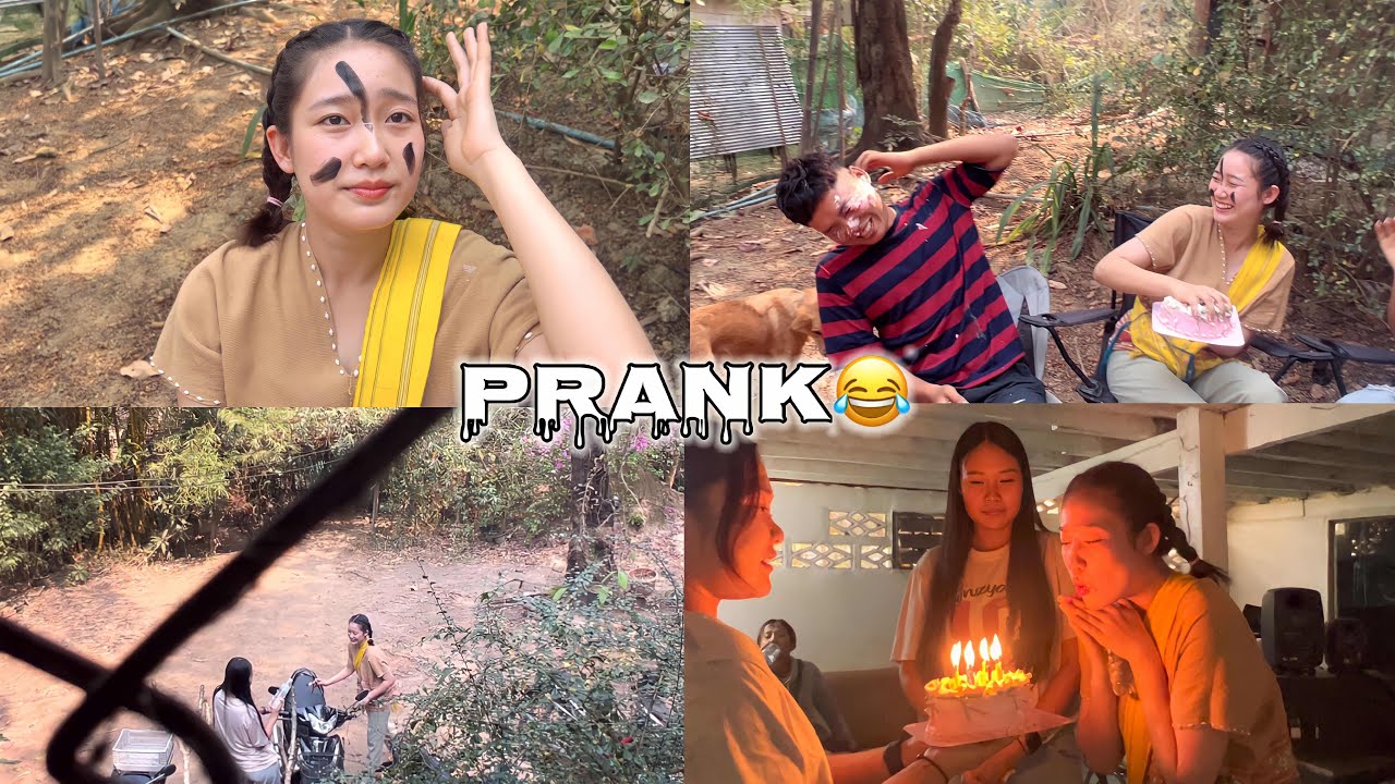 Prank day mu Sa Kaw on her birthday🤭😂 #EP-178