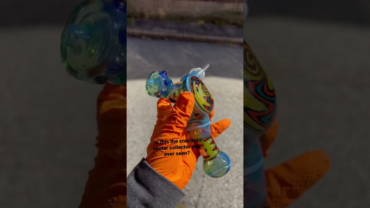 The craziest nectar collector I&rsquo;ve ever seen #710 #420 #glass