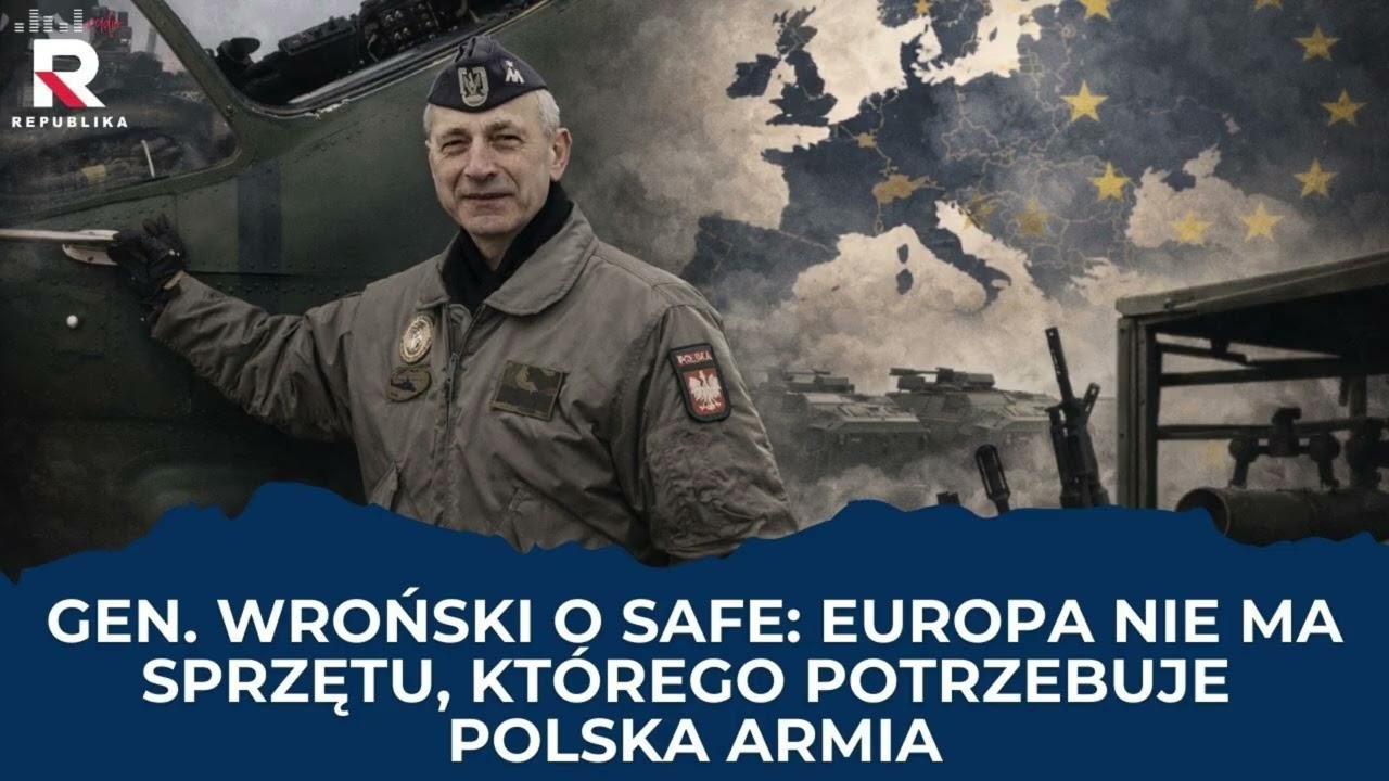 Gen. Wroński o SAFE: Europa nie ma sprzętu, którego potrzebuje polska armia