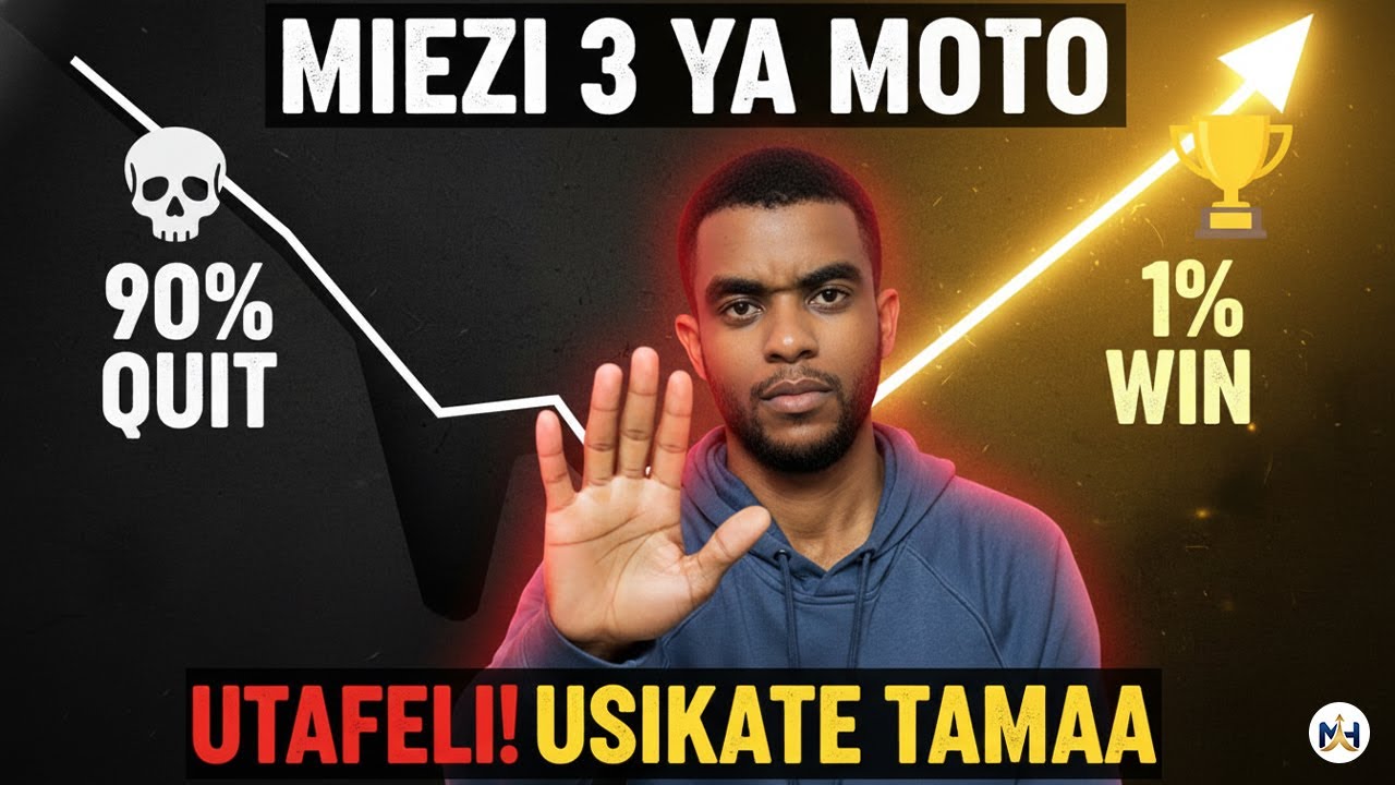 Kwanini YouTubers na Wafanyabiashara Wengi Wanafeli (Miezi 3 ya Kwanza)
