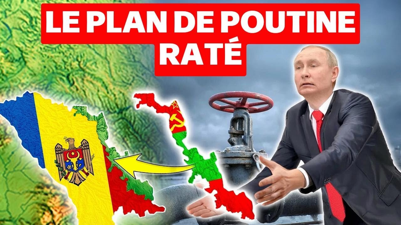 Poutine visait la Moldavie... mais c’est la Transnistrie qu’il est en train de perdre