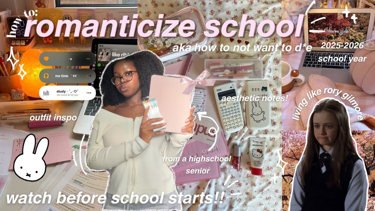 💌✧｡📚how to ROMANTICIZE SCHOOL | back to school tips, study motivation, pinterest boards,