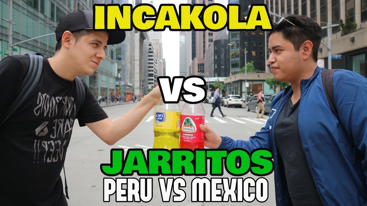 Reto de Inca Kola (Peru)🇵🇪  vs Jarritos (Mexico)🇲🇽