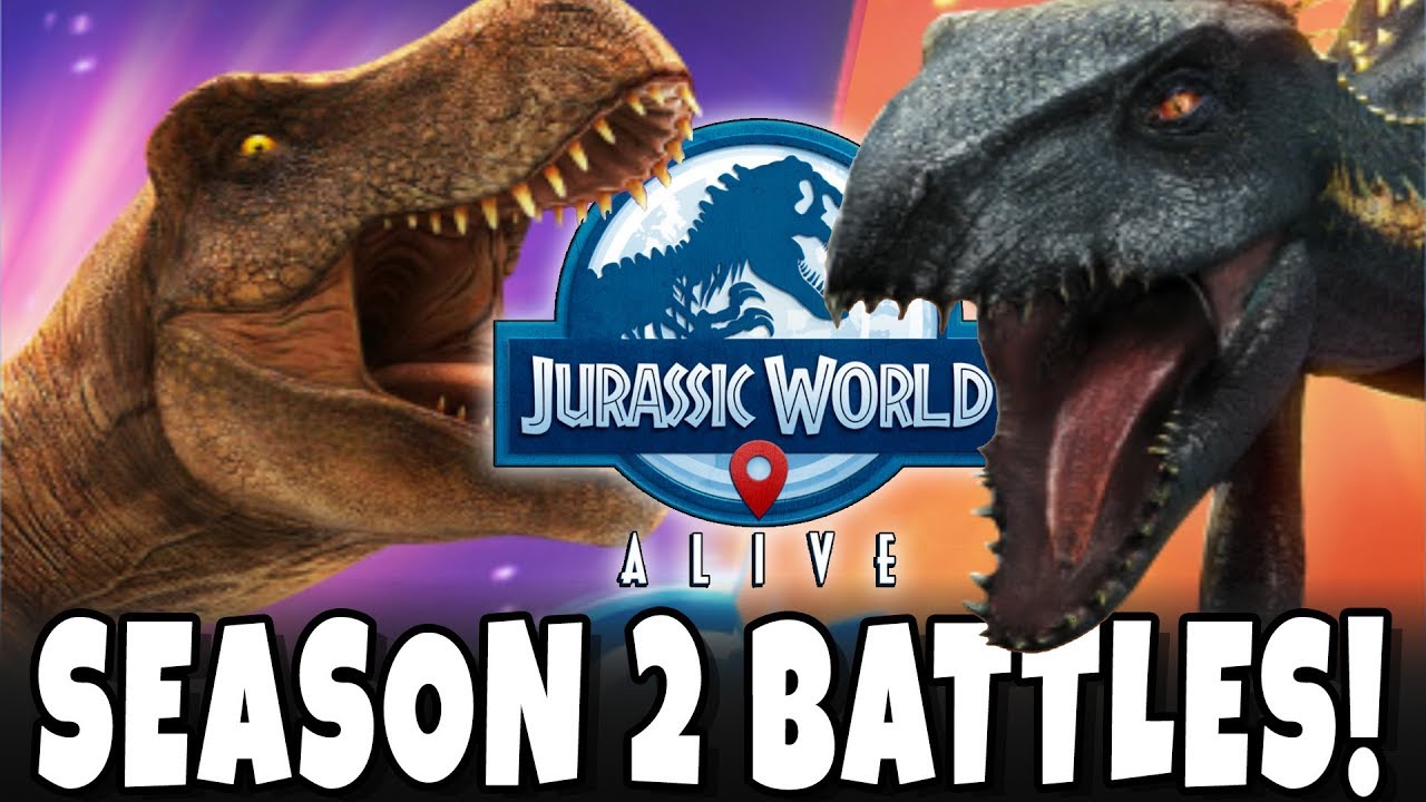 JURASSIC WORLD ALIVE SEASON 2! PVP Battles and Legendary Fusions Live Stream!
