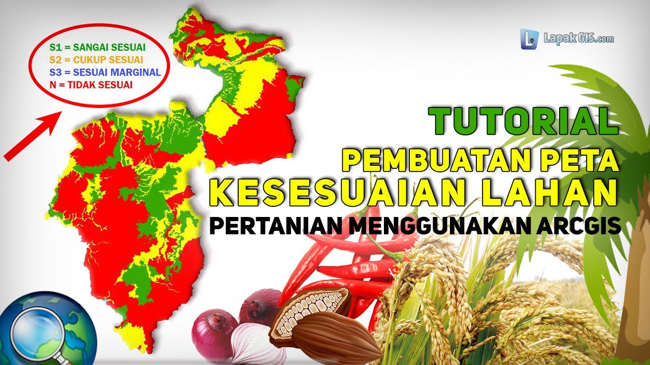 Tutorial Pembuatan Peta Kesesuaian Lahan (Pertanian)
