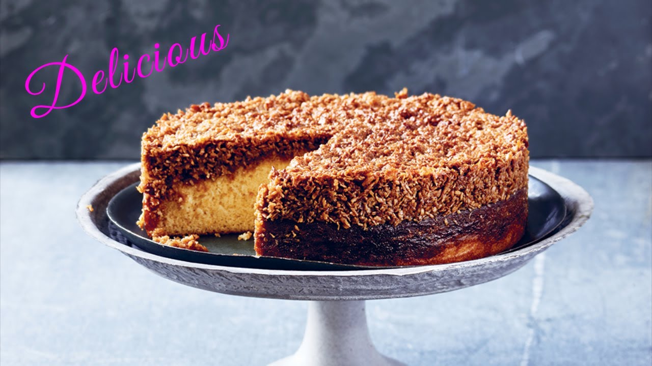 Coconut Cake! This cake tastes so good, Danish people call it 