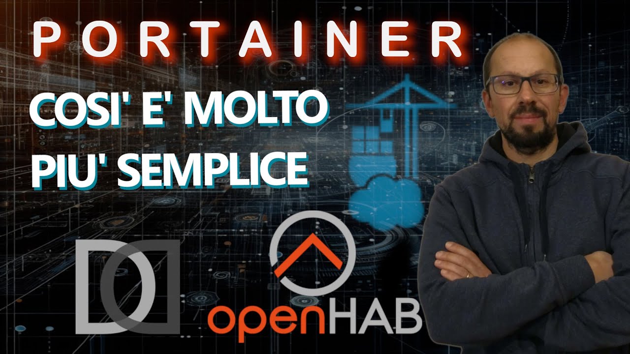 OPENHAB in PILLOLE: 6. Installiamo PORTAINER sul Raspberry PI