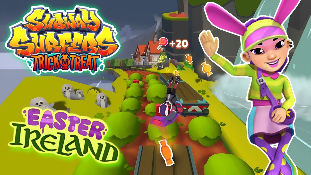 SUBWAY SURFERS: TRICK OR TREAT 🍬🍭ON EASTER IRELAND 🍀IN SUBWAY SURFERS WORLD TOUR 2025🏃‍♂️🌍