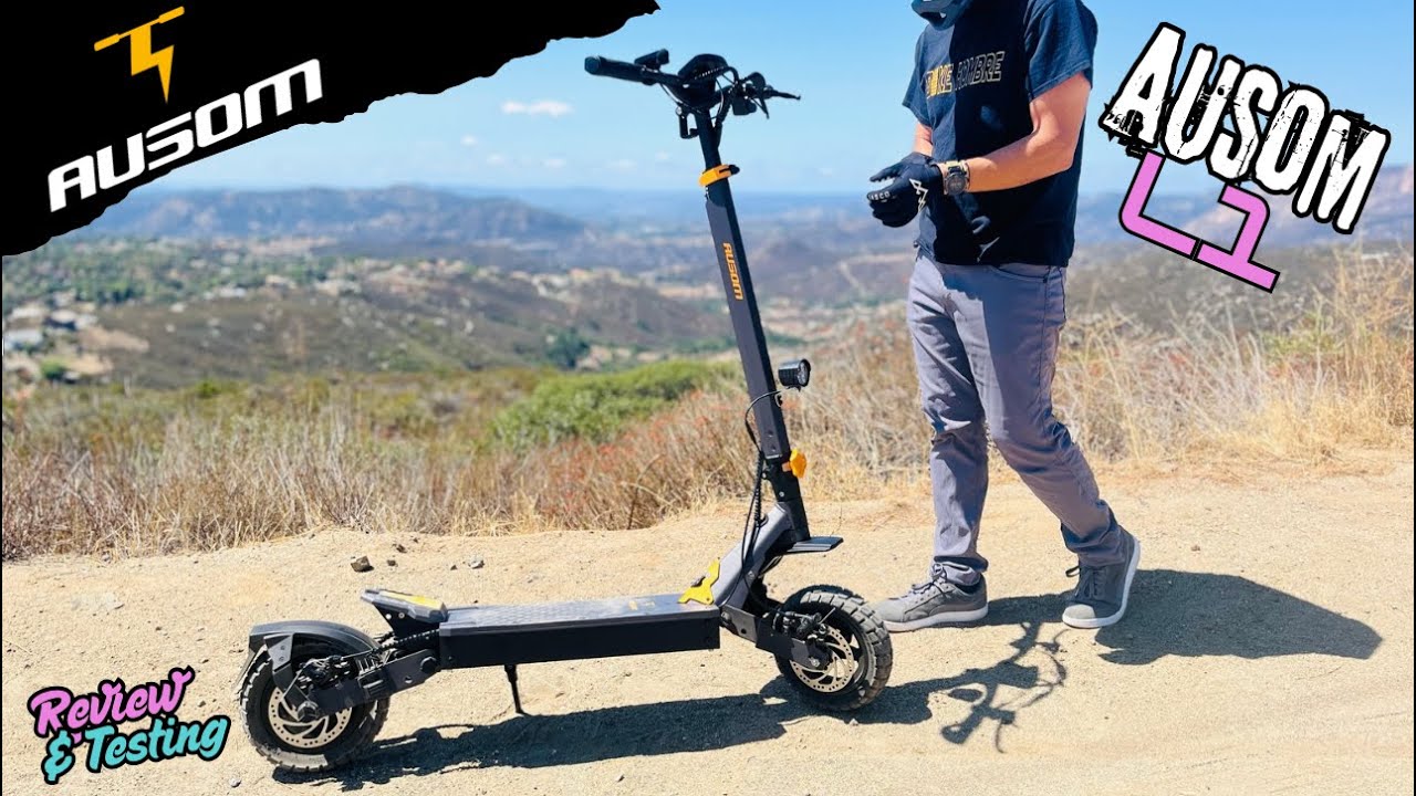 Ausom L1 Off Road Electric Scooter Review | Unbeatable Value & Affordable