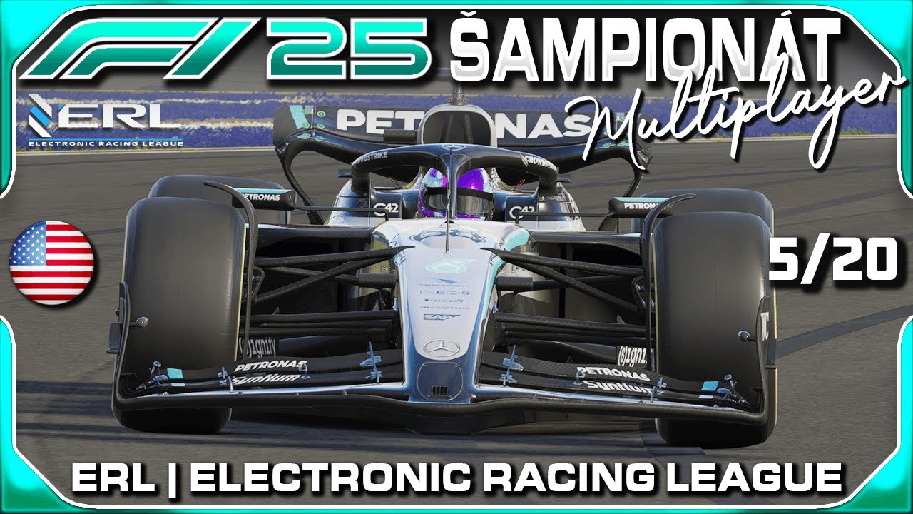 Další Masakr na Městské Trati v Miami! Safety Car Utekl? #5 | F1 25 CZ Let's Play (ERL Šampionát)
