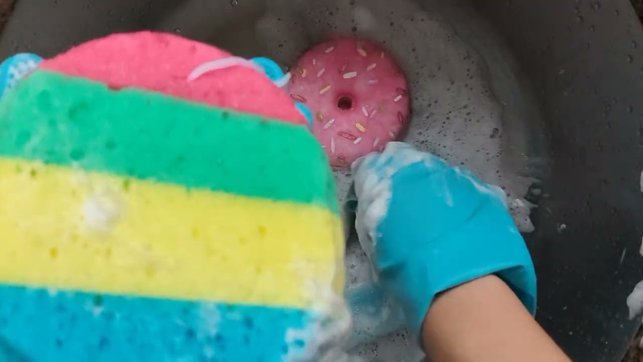 Sleeping 🥱 Therapy 😴 ASMR 💤 Soap 🧼 Sponge 🧽