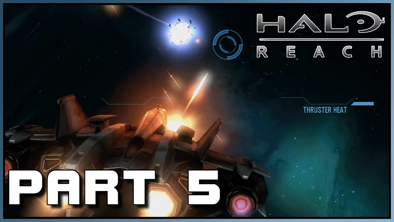 Легкий режим [Прохождение Halo Reach с парнями, часть 5 | Кооперативный режим «Легендарный» со Ск...