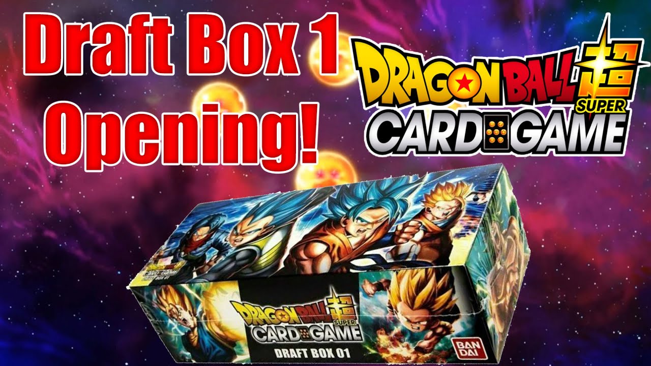 Dragon Ball Super Draft Box #1 Opening! (DBS TCG)