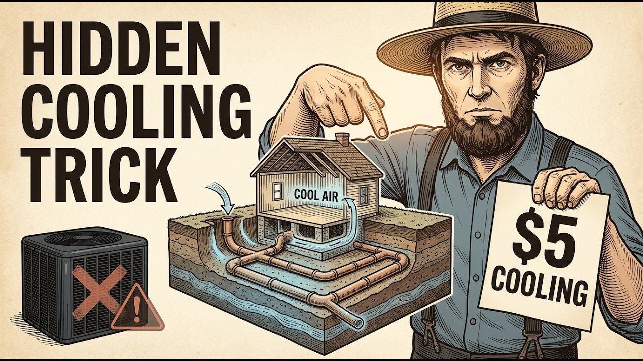 The Ancient Underground Cooling System That Beats Modern AC.
