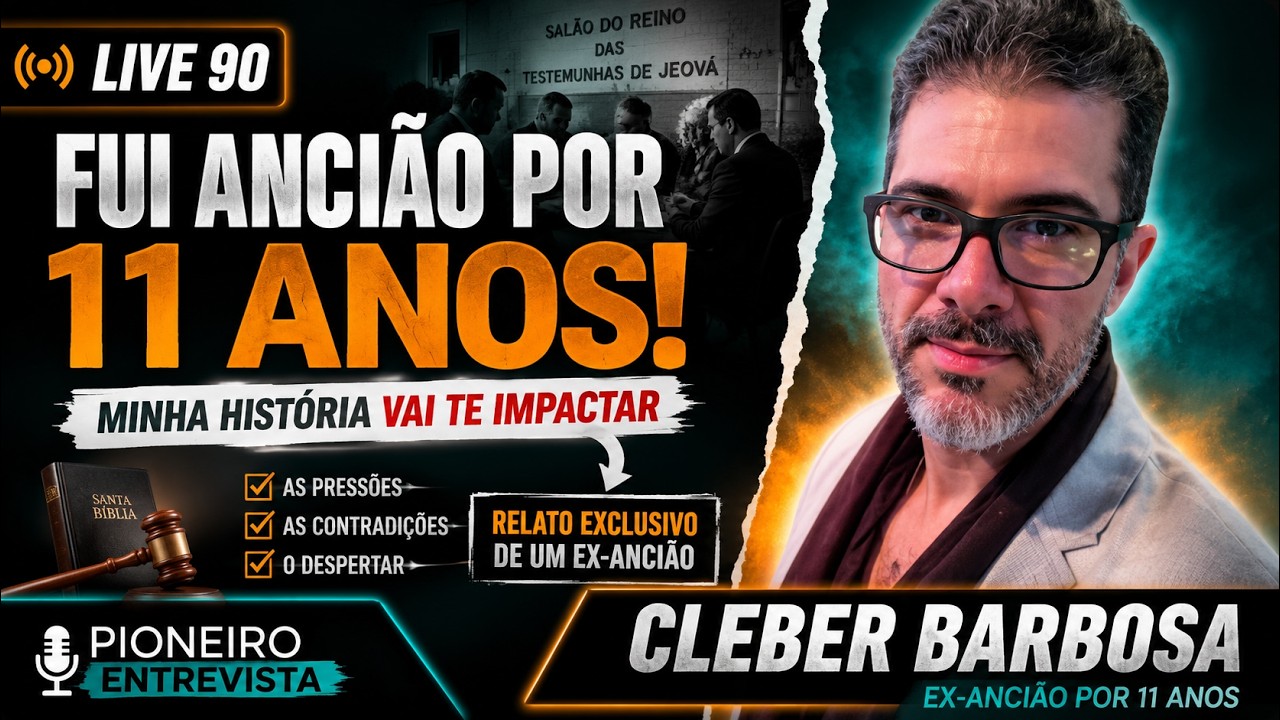 Ex-ANCIÃO das Testemunhas de Jeová conta sua história na denominação